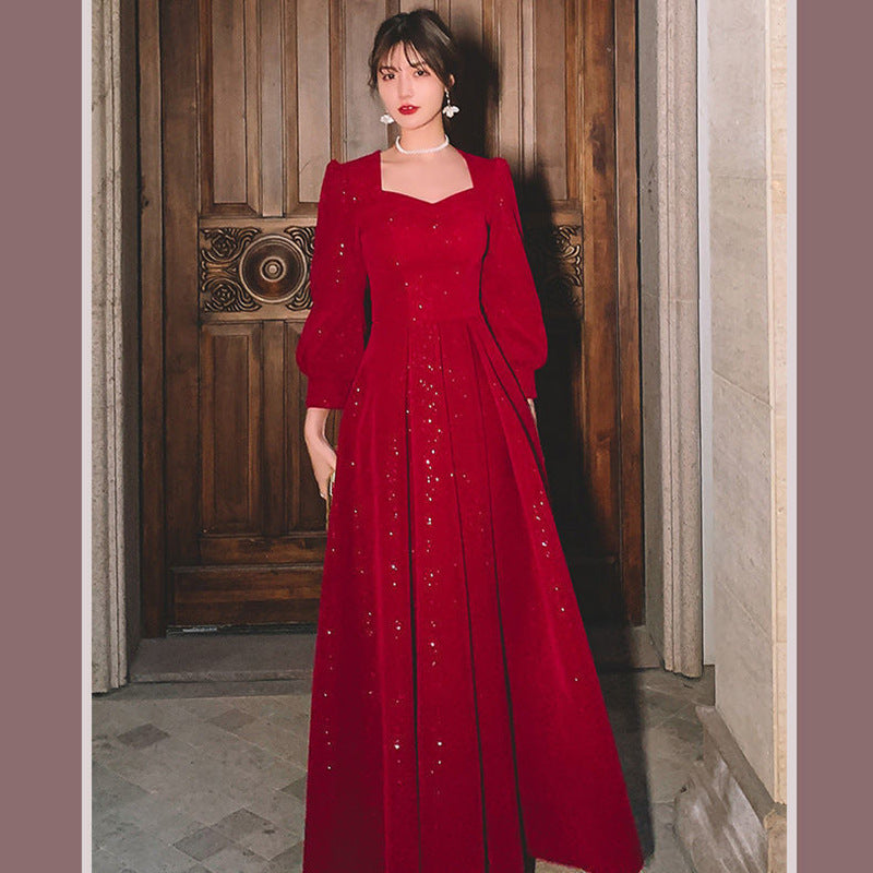 Evening Gown For Banquetselegant And Sophisticated