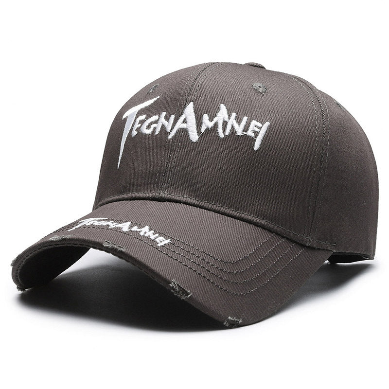 Summer Couple Casual All-match Washed Baseball Cap Sun Protection