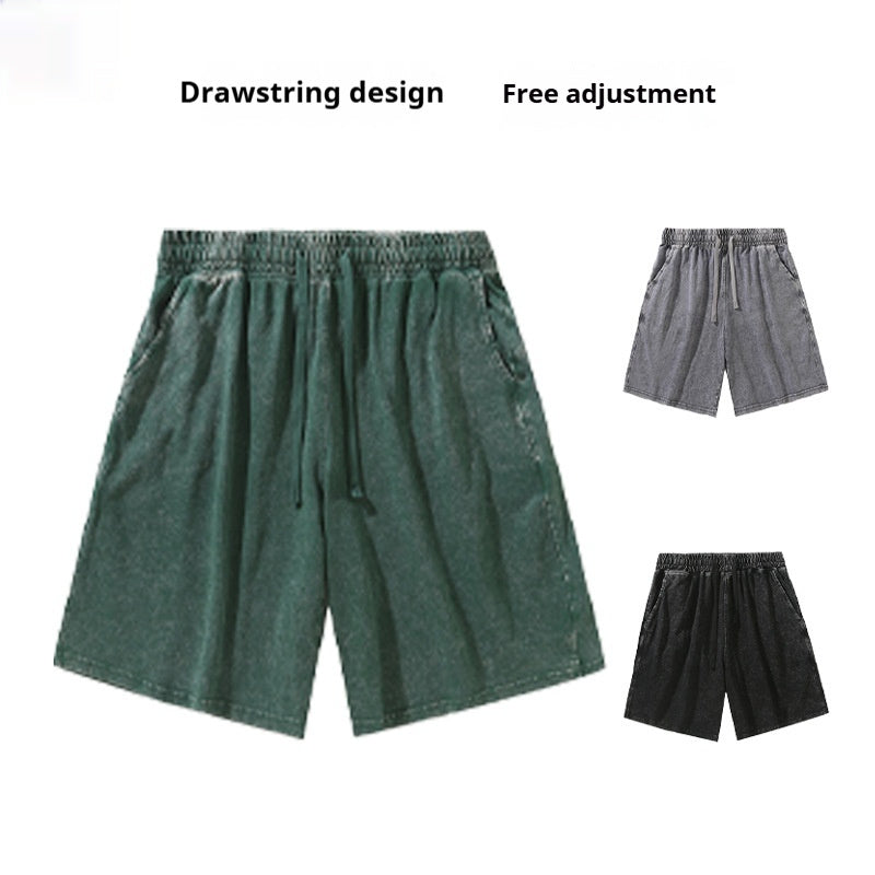 Retro Shorts Loose-fitting And Versatile