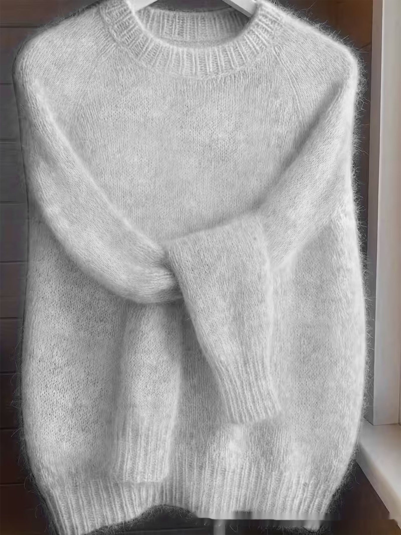 Soft Cozy Loose-fitting Casual Thin Knit Sweater