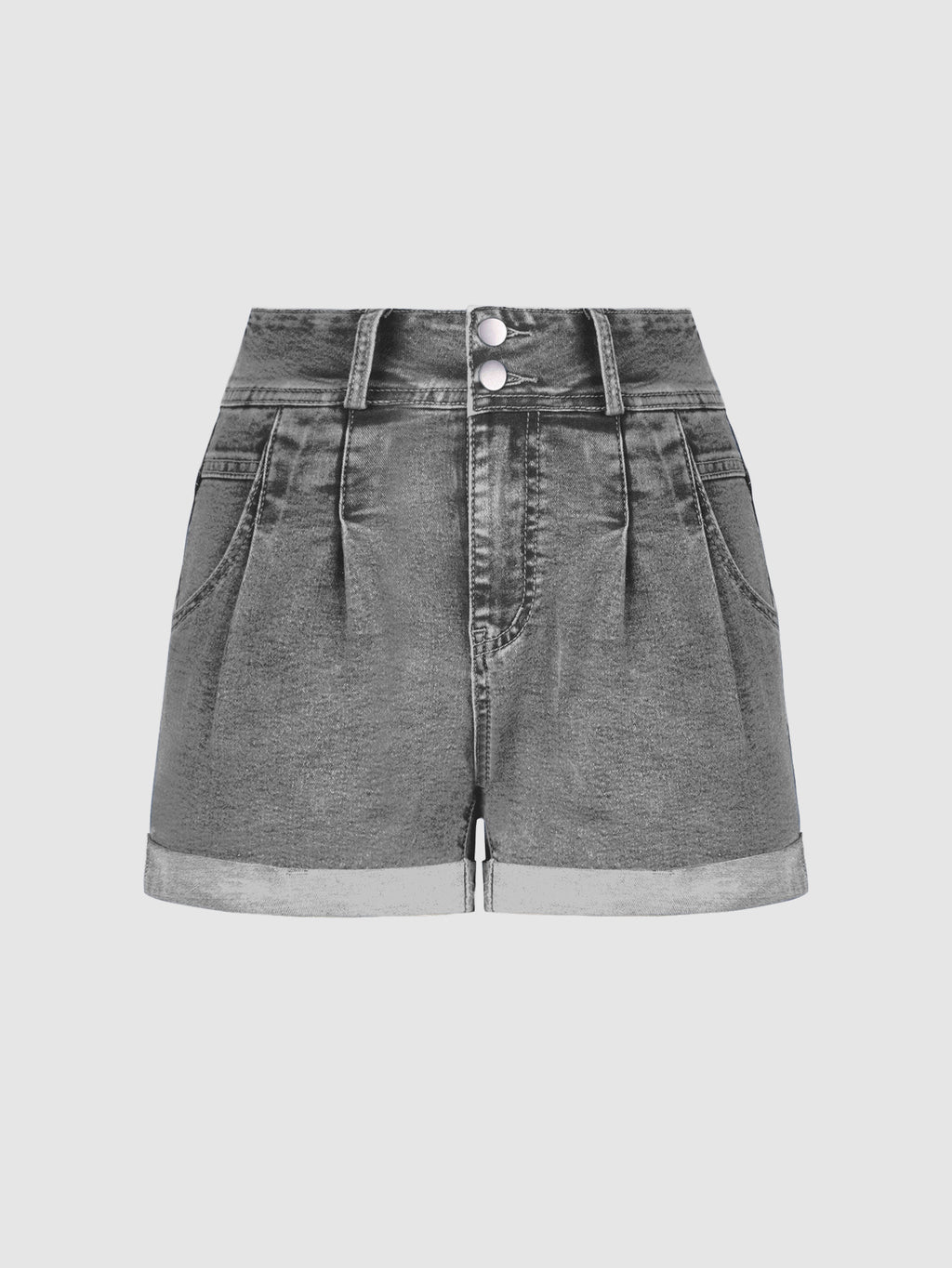 Korean-style Womens Loose-fitting Denim Shorts For Summer