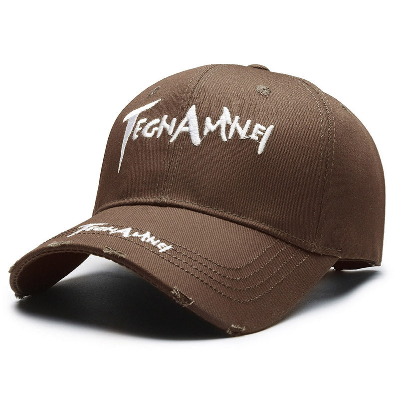 Summer Couple Casual All-match Washed Baseball Cap Sun Protection