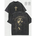 1 PC Religious With Crown Of Thorns Graphic Tee Featuring