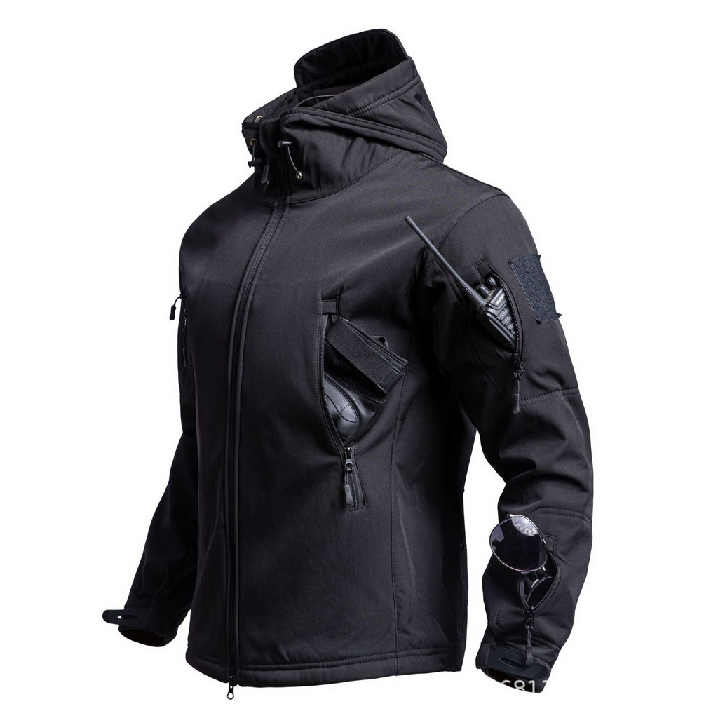 Mens Outdoor Sharkskin Softshell Jacket