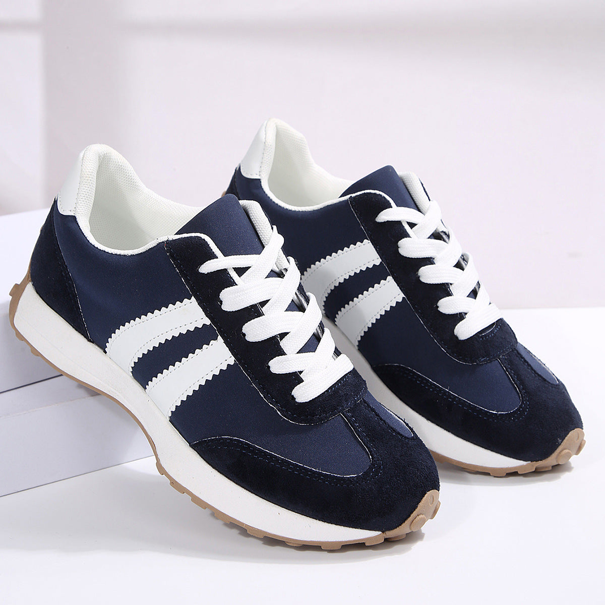 New Chunky-soled Casual Shoes Retro Sneakers