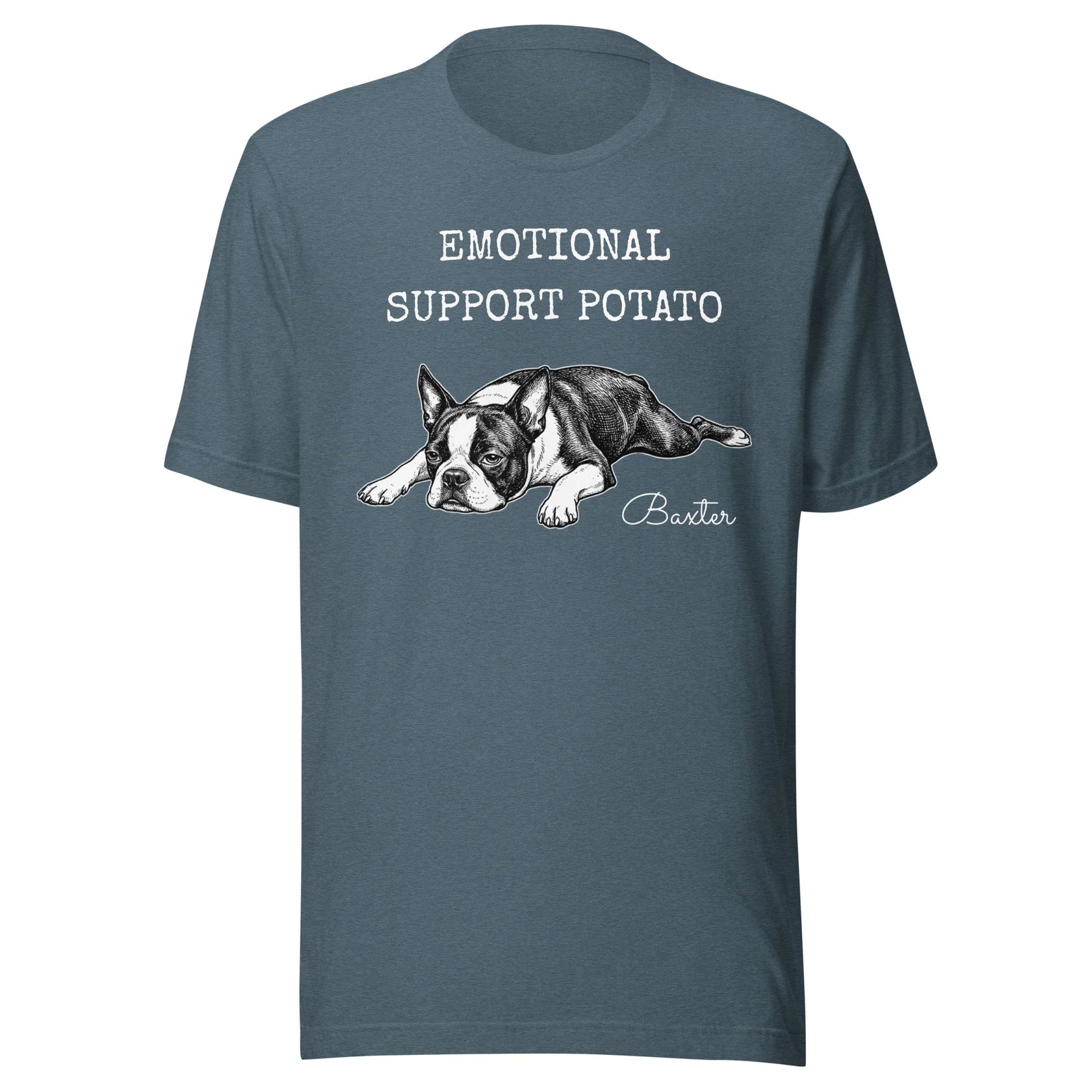 Mens Solid-Color Printed Cultural Shirt
