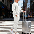 Men's Loose-Fit Retro Long-Sleeve Workwear Suit