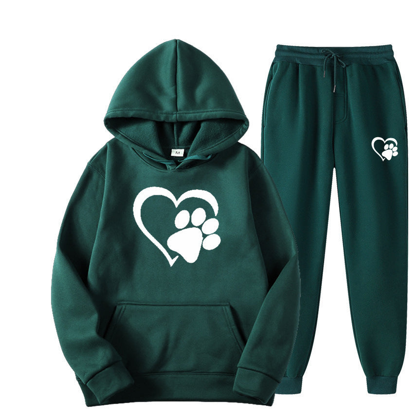 Mens And Womens Printed Hoodie Sets