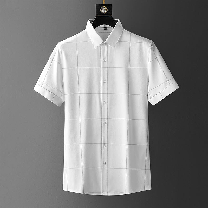 Slim-fit Men's Short-sleeved Shirt