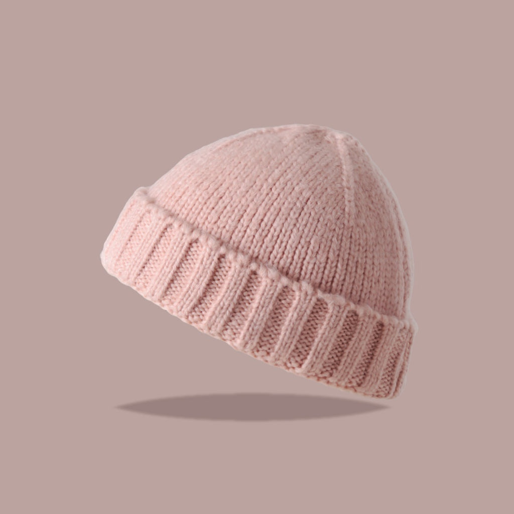 American Knitted Hat Women's All-match Face-looking Little Watermelon Hat Yupi Beanie Hat