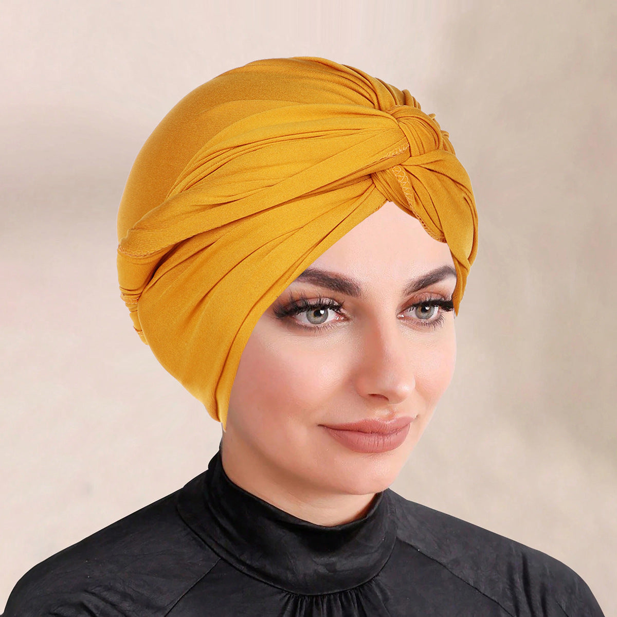 Solid-color Hijab Headscarf For Muslim Women