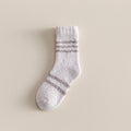 Autumn And Winter Thickened Fleece-lined Tube Socks Men's Knee High Socks Towel Room Socks Adult