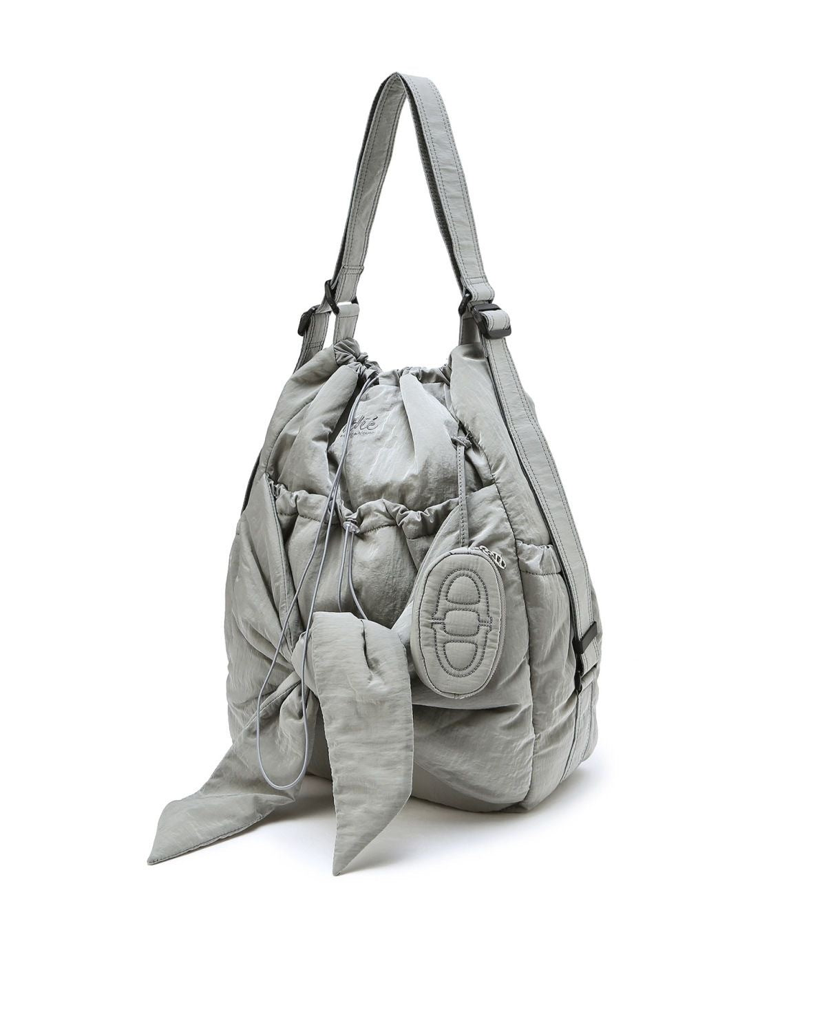 Lace-up Casual Backpackshoulder Bag Dual-use