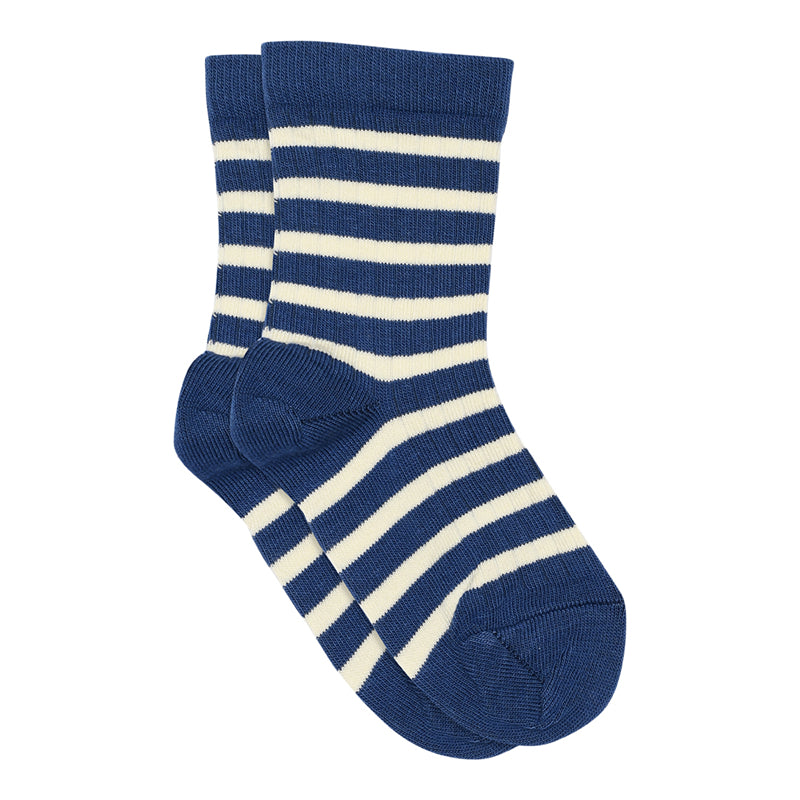 Children's Striped Mid-calf Ankle Socks For Boys And Girls