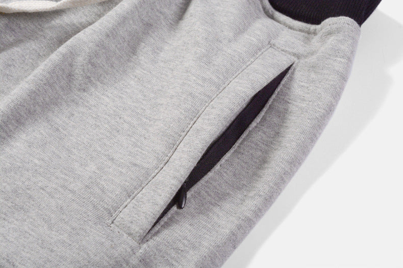 High Street Style Plain Loose Edge Invisible Zipper Shorts