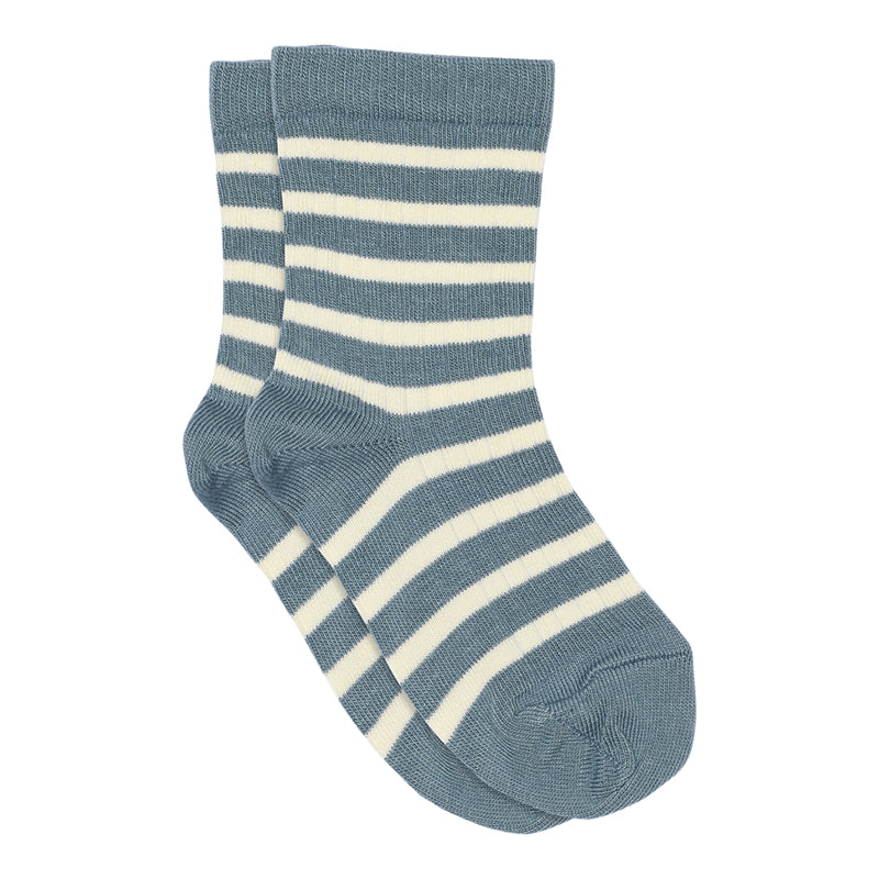 Children's Striped Mid-calf Ankle Socks For Boys And Girls