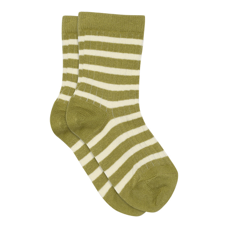 Children's Striped Mid-calf Ankle Socks For Boys And Girls