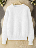 Soft Cozy Loose-fitting Casual Thin Knit Sweater