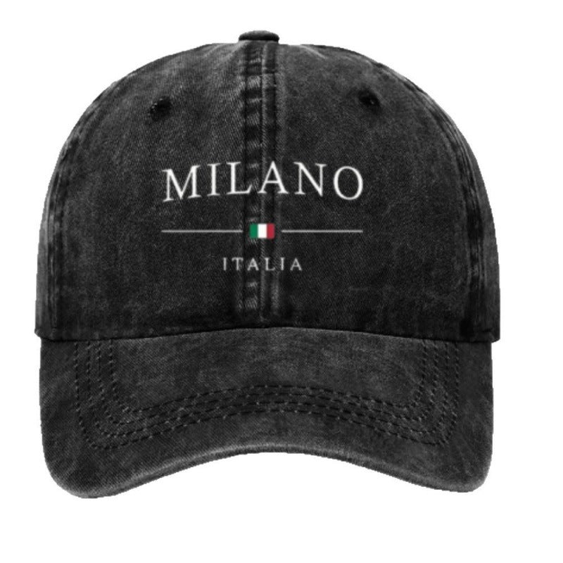 Printed Baseball Cap Vintage Casual Sun-proof Hot Soft Top Fashion