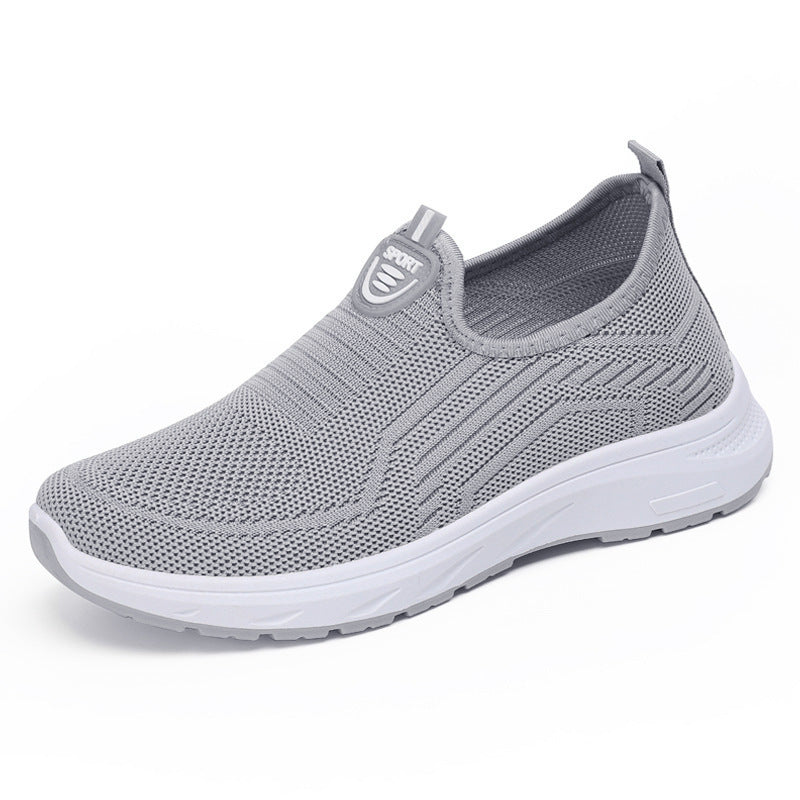 Women's Breathable Mesh Flyknit Single-layer Shoes