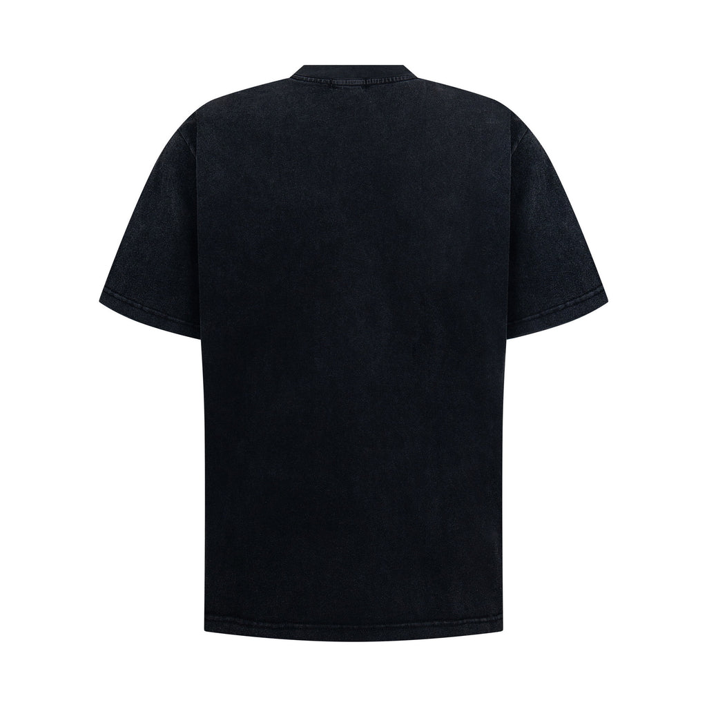 Washed Vintage Men's Loose Short Sleeve T-shirt