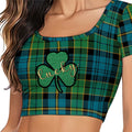 St Patricks Day Costume Womens Casual Top And Skirt