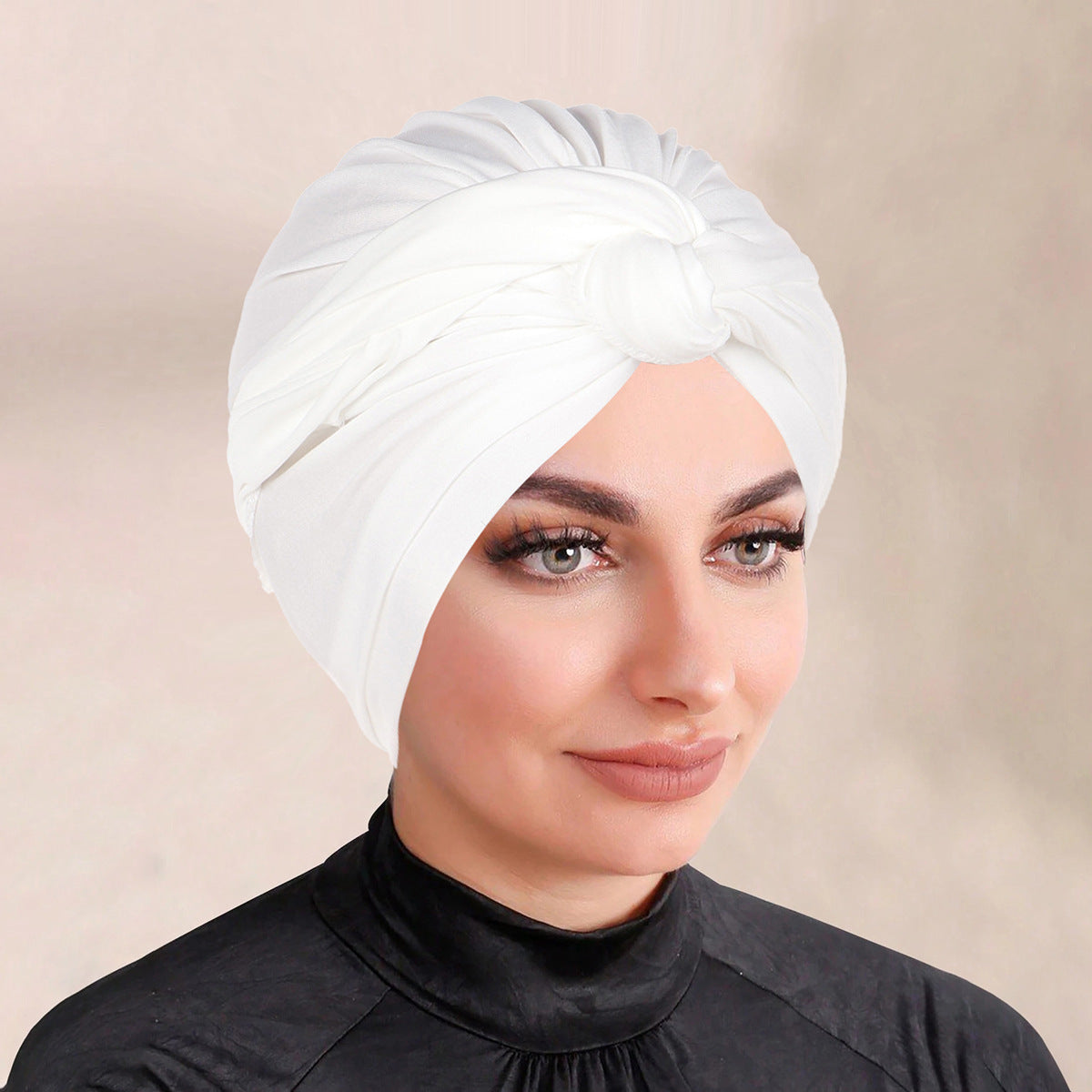 Solid-color Hijab Headscarf For Muslim Women