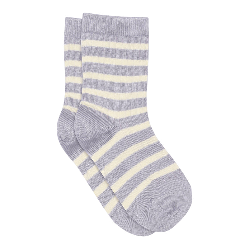 Children's Striped Mid-calf Ankle Socks For Boys And Girls
