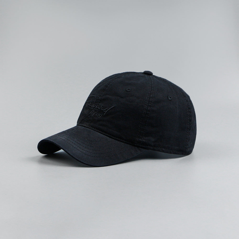 Letter Embroidery Men And Women All-matching Sun Hat