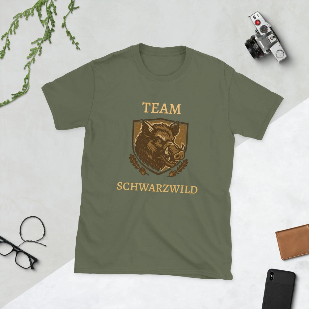 Men's And Women's Crew-neck Loose-fit Short-sleeve T-shirts