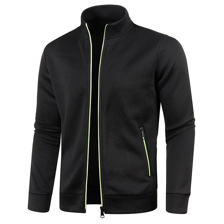 Autumn And Winter Sweater Coat Large Size Men