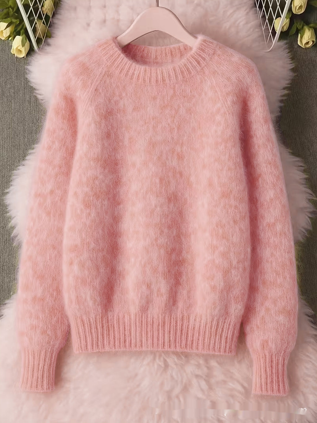 Soft Cozy Loose-fitting Casual Thin Knit Sweater