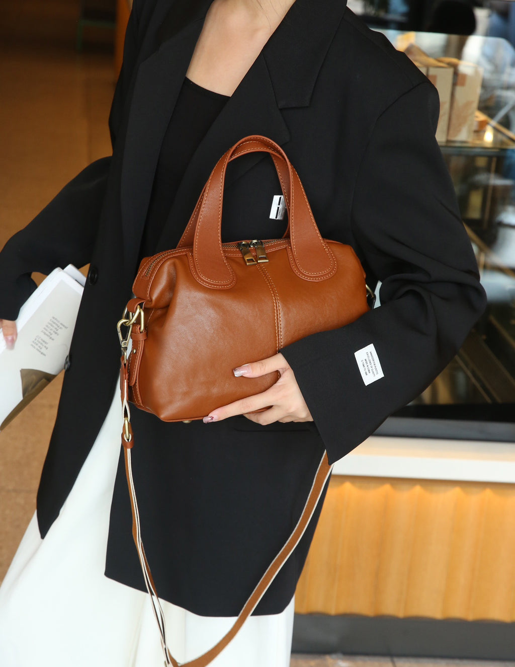 Large-capacity Genuine Leather New High-end Tote Bag