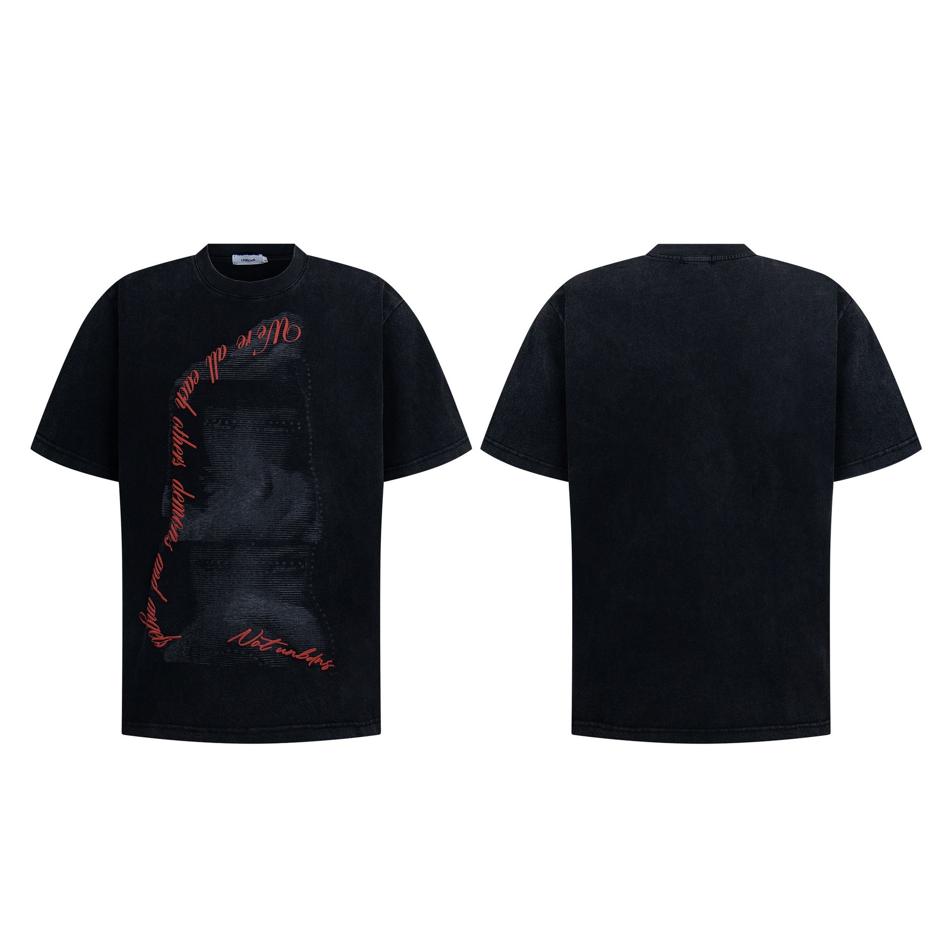 Washed Vintage Men's Loose Short Sleeve T-shirt