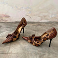 Pointed-toe Stiletto Heel Lace-up Womens Heels
