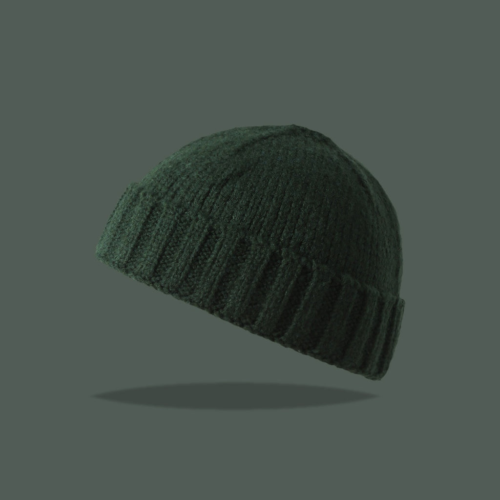 American Knitted Hat Women's All-match Face-looking Little Watermelon Hat Yupi Beanie Hat