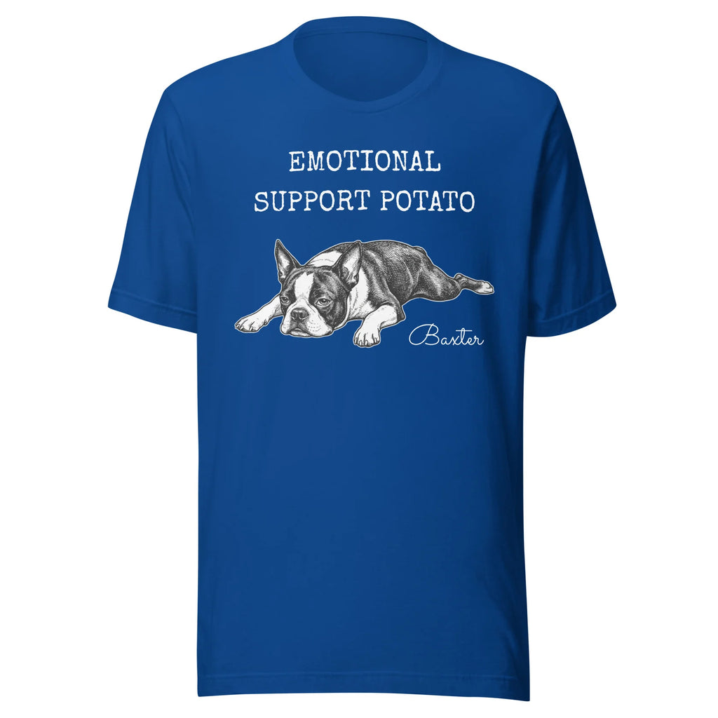 Mens Solid-Color Printed Cultural Shirt