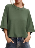 Women's Casual Crew-Neck Lightweight Top