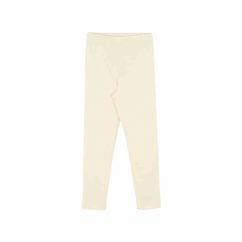 Girls Solid Color High-elastic Leggings With Big Ears