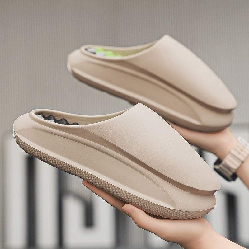 Mens Summer Outdoor Non-Slip Wear-Resistant Beach Sandals Flip-Flops