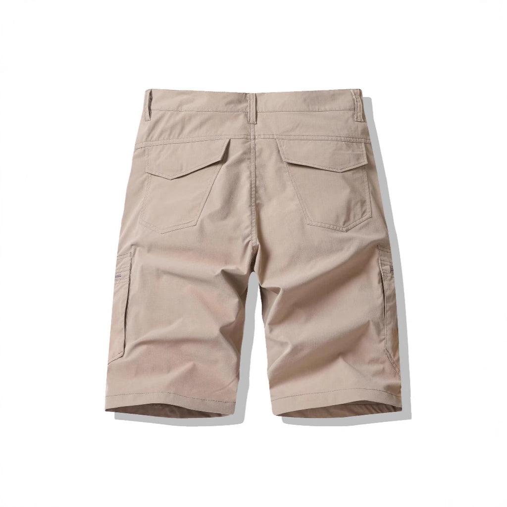 American Workwear Zipper Shorts High Street Fashion Outer Wear Loose Breeches