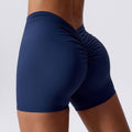 Spandex-cotton Athletic Shorts That Lift The Hips And Cinch The Waist For A Snug Fit