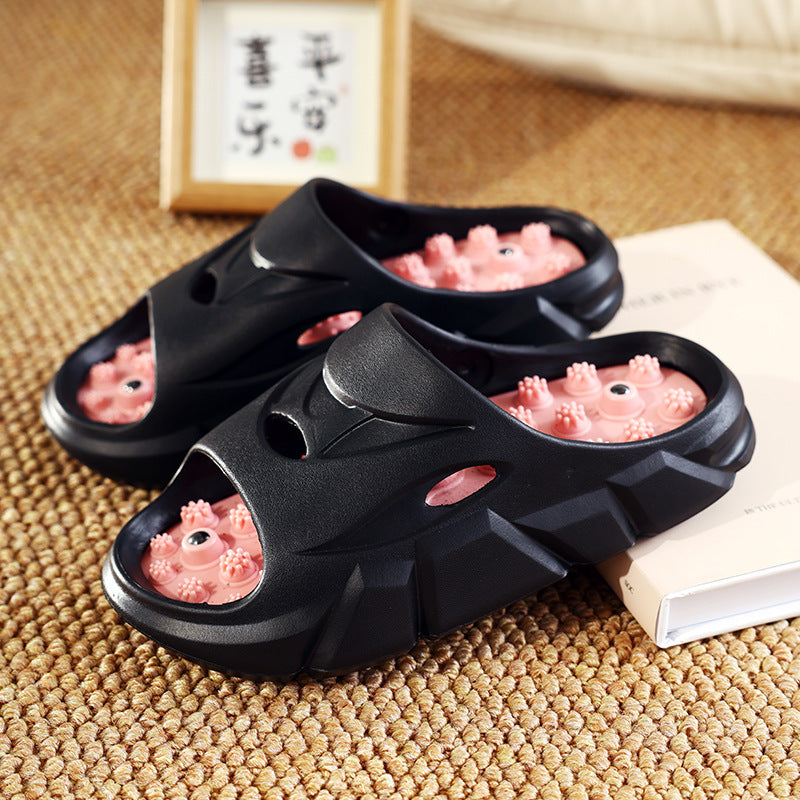 Mens Health-focused Casual Slippers For Home And Outdoor Wear