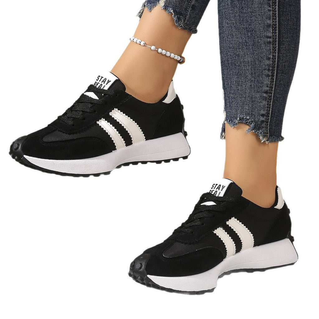 Influencer-style Chunky-soled Casual Sports Shoes For Students