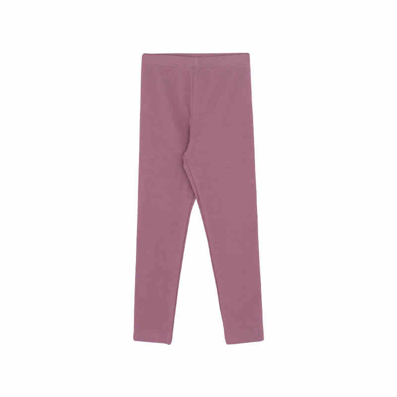 Girls Solid Color High-elastic Leggings With Big Ears