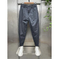 Mens Solid-Color Korean-Style Loose-Fit Versatile Casual Pants
