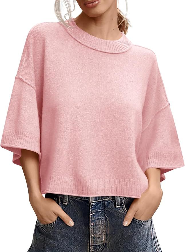 Women's Casual Crew-Neck Lightweight Top