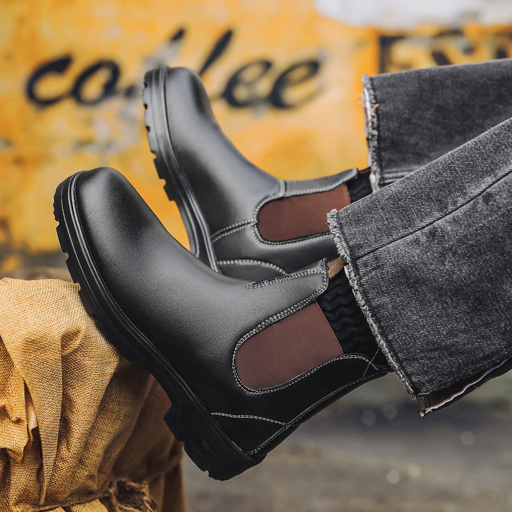 Chelsea Men's Leather Boots